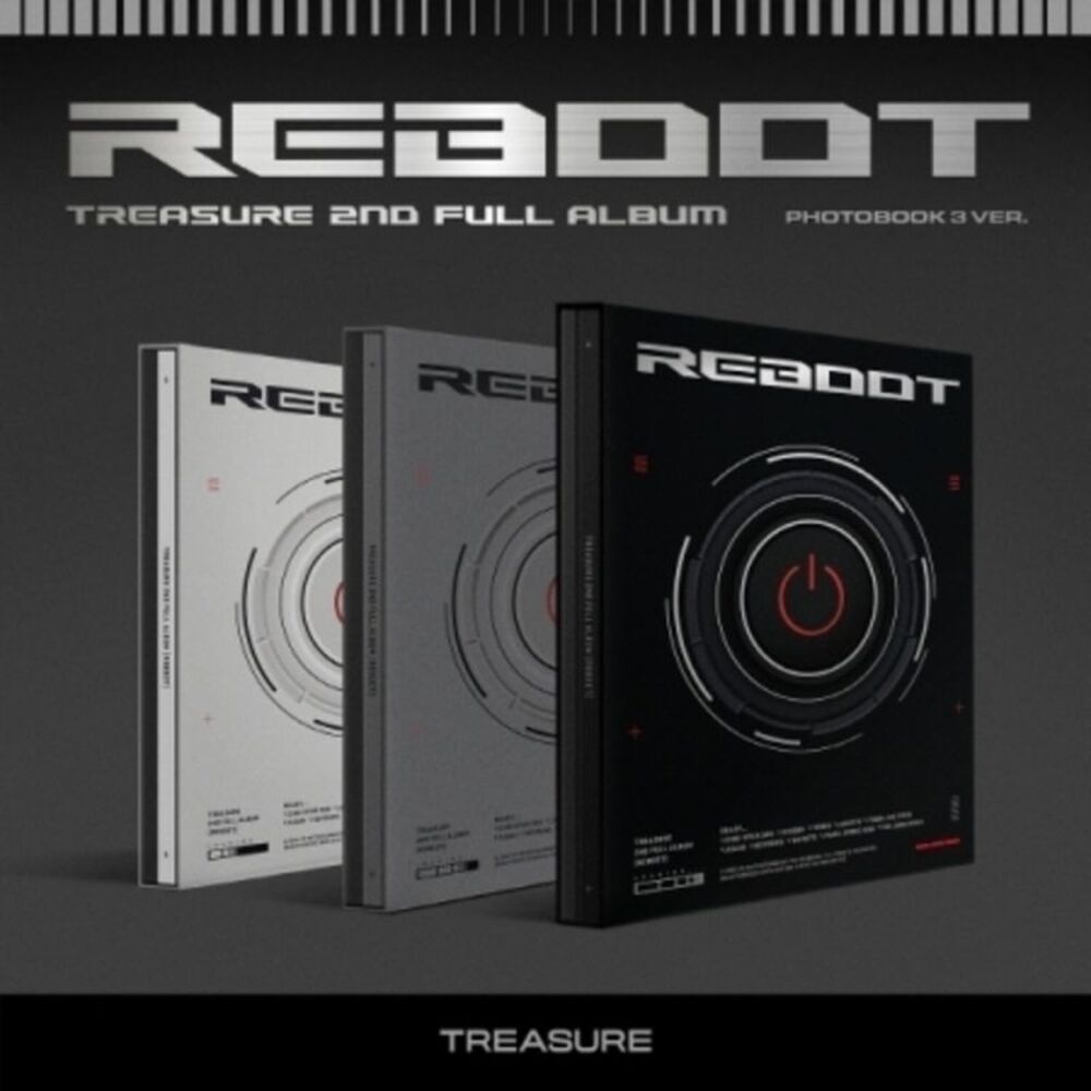 Treasure - Reboot - Photobook Version - Random Version - incl. 84pg Photobook,